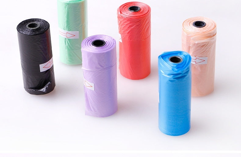 Pet Cleaning Supplies Dog Toilet Clip Cake Convenient Plastic Clean Bag