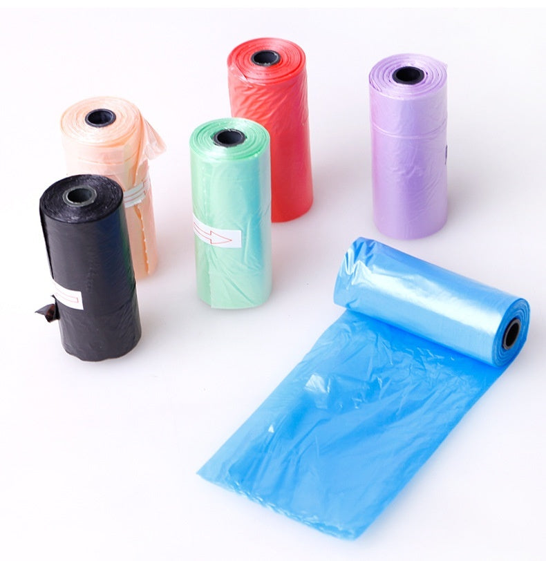 Pet Cleaning Supplies Dog Toilet Clip Cake Convenient Plastic Clean Bag