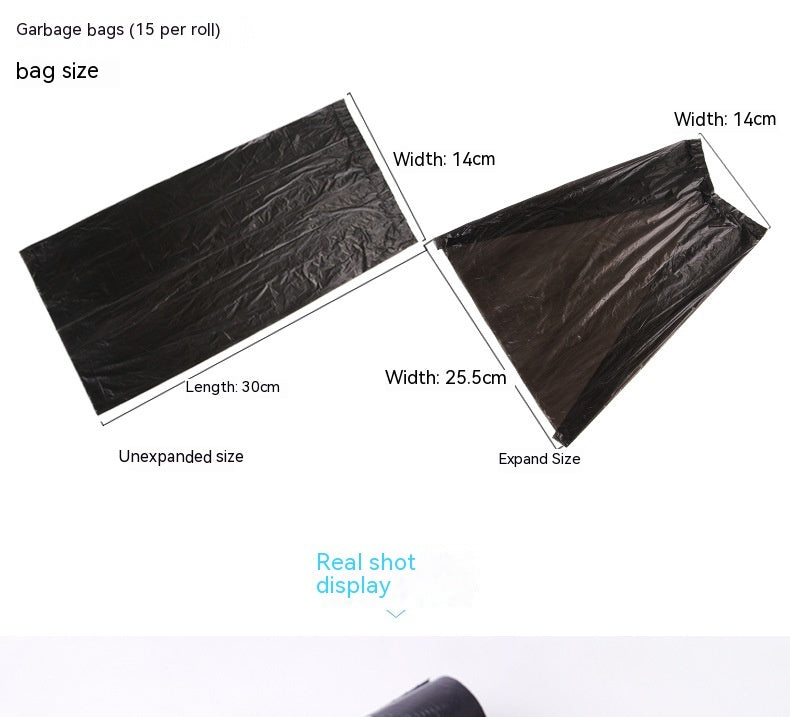 Pet Cleaning Supplies Dog Toilet Clip Cake Convenient Plastic Clean Bag